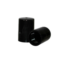 Clear Glass Roll On Bottle - Black or White Cap - 16mm