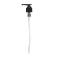 24-410 Lotion Pump Dispenser with Lock Down - Black/White | Ki Aroma