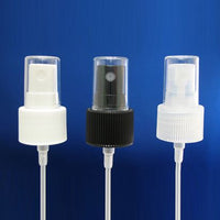 Amber Glass Spray Bottle with Fine Mist Atomizer - 18mm