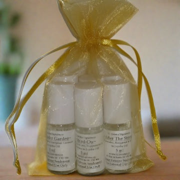 Aromatherapy Roll On Gift Set, 6 Synergy Blends in Jojoba | Ki Aroma