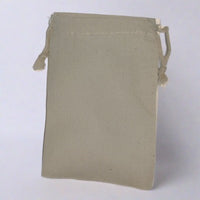 Cotton Muslin Bags - Double Drawsting - 4x6/5x7 | Ki Aroma