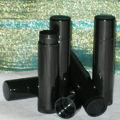 Lip Balm Tube - Black, White, Clear - 4.25g | Ki Aroma