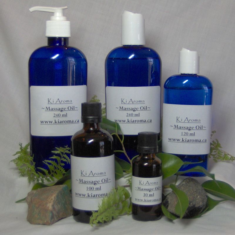 Spring - Uplifting Aromatherapy Massage Oil | Ki Aroma