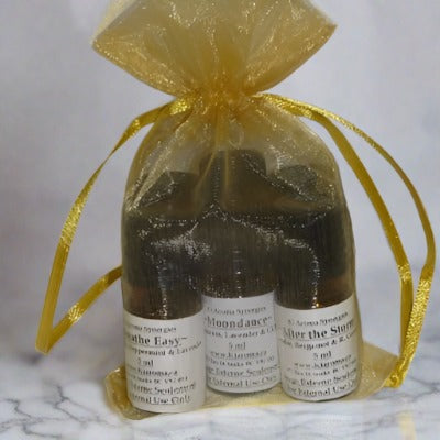 Essential Oils Gift Set, 6 Synergy Blends | Ki Aroma